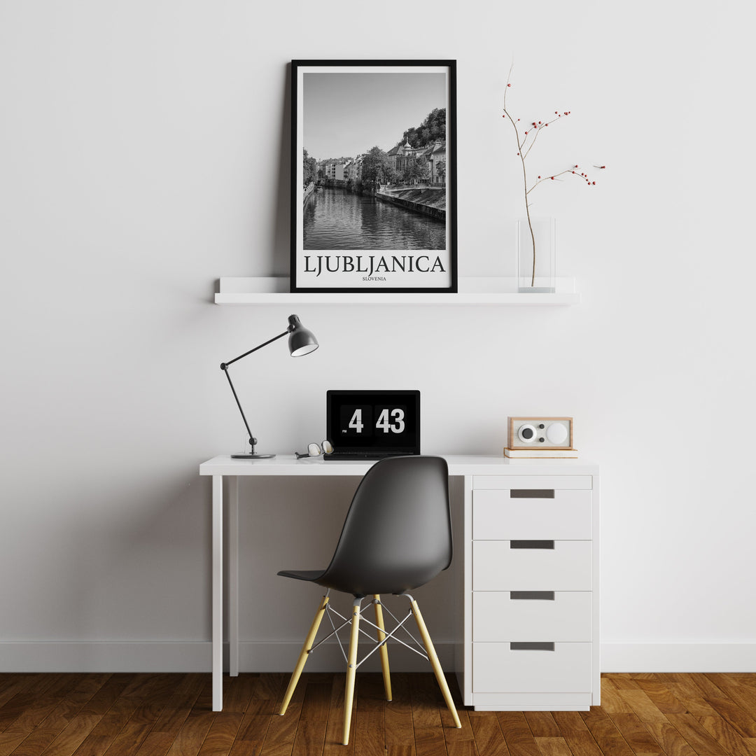 Ljubljana Photo Print of Ljubljana Slovenia Travel Photo Hanging Decor Photo Travel Art Gift For Travel Artwork Wall Art Framed Photo Travel