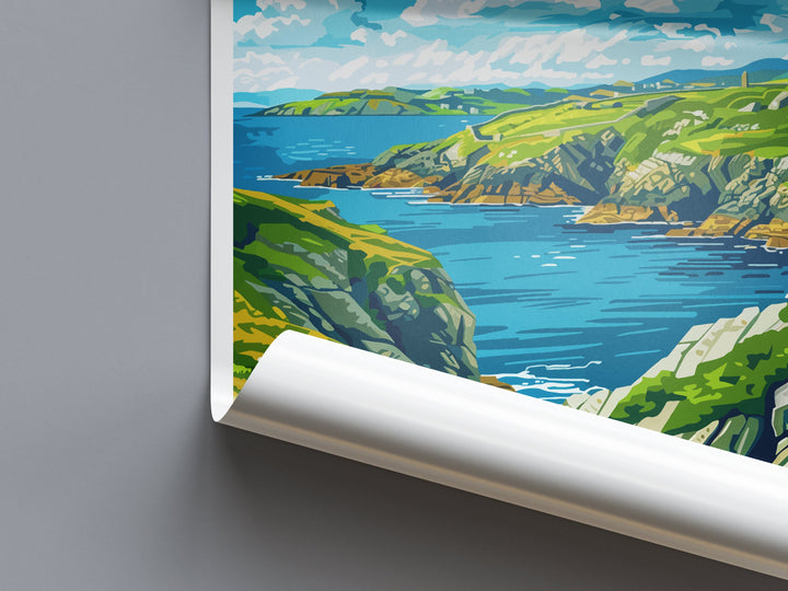 West Cork Print West Cork Home Decor Landscape Art Print West Cork Wall Art for Ireland Enthusiast Gift Wall Hanging