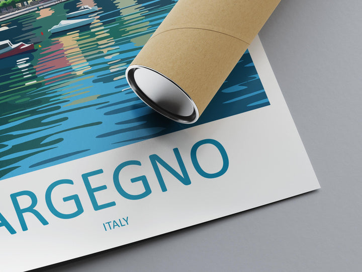 Argegno Travel Print Wall Art Argegno Italy Wall Hanging Home Décor Argegno Italy Gift Art Lovers Italy Art Gift Argegno Italy