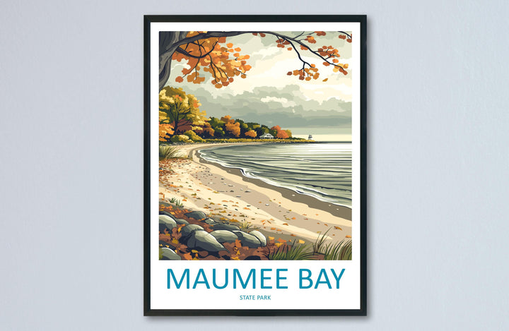 Maumee Bay State Park Travel Print Maumee Bay State Park Wall Decor Ohio Maumee Bay Art Maumee Bay State Park Wall Art Maumee Bay Park Ohio