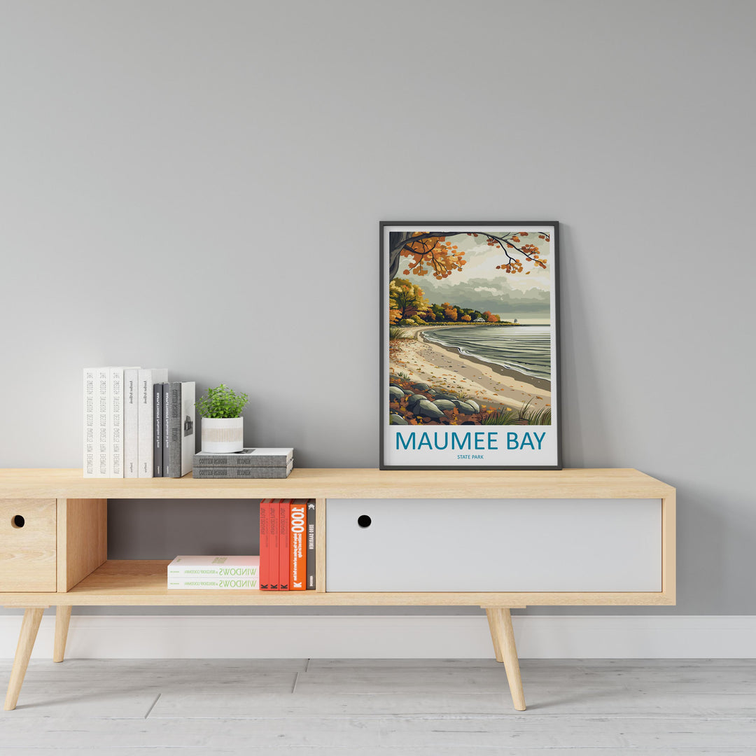 Maumee Bay State Park Travel Print Maumee Bay State Park Wall Decor Ohio Maumee Bay Art Maumee Bay State Park Wall Art Maumee Bay Park Ohio