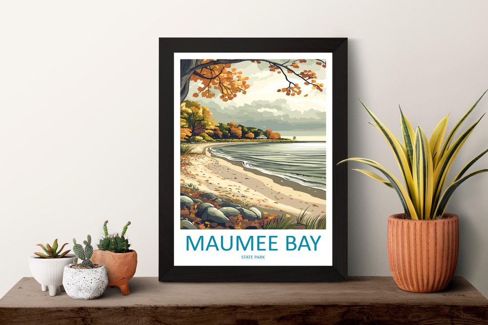 Maumee Bay State Park Travel Print Maumee Bay State Park Wall Decor Ohio Maumee Bay Art Maumee Bay State Park Wall Art Maumee Bay Park Ohio