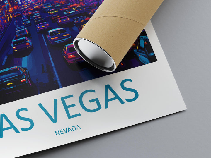 Las Vegas Travel Print Wall Art Las Vegas Wall Hanging Home Décor Las Vegas Gift Art Lovers Nevada Art Lover Gift Las Vegas Wall Décor