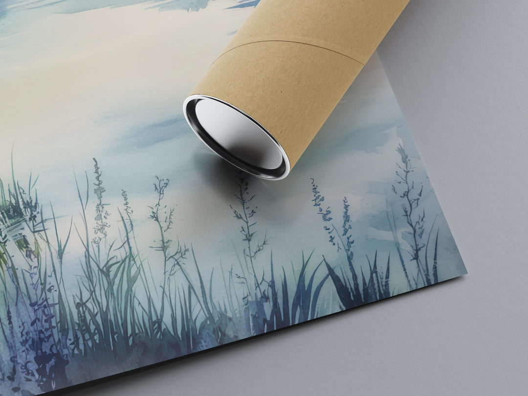 Lake District Watercolor Poster Lake District Travel Print Lake District Wall Art Lake District Landscape Painting Lake District Souvenir UK