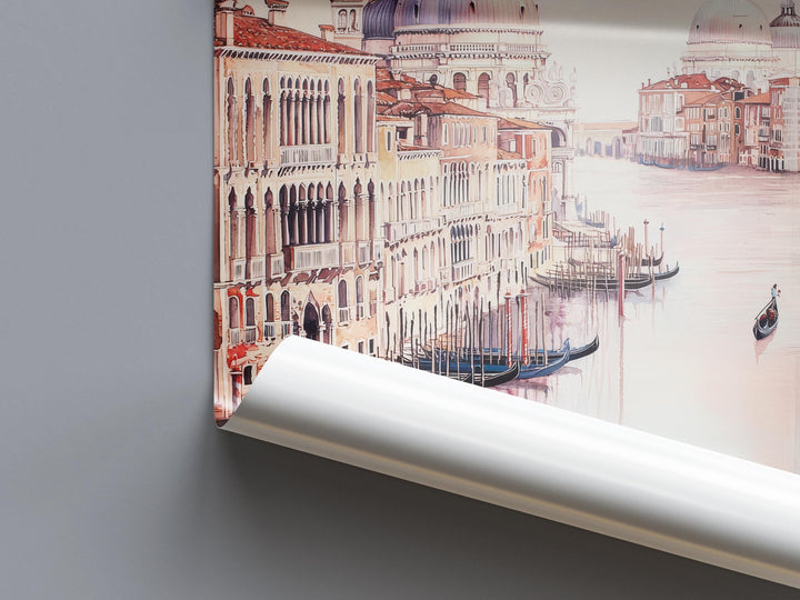 Venice Watercolor Poster Venice Travel Print Venice Wall Art Venice Cityscape Painting Venice Souvenir Italy Decor