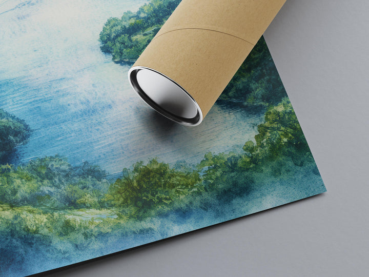 Ullswater Watercolor Poster Wall Art Ullswater Wall Decor Home Décor Ullswater Gift United Kingdom Art Lover Gift, Travel Souvenir Print