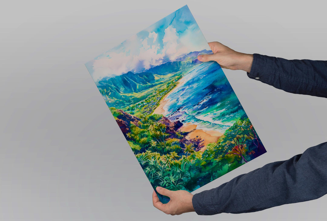 Maui watercolor poster Wall Art Maui Wall Hanging Home Décor Maui Gift Art Lovers Hawaii Art Lover Gift Hawaii wall art