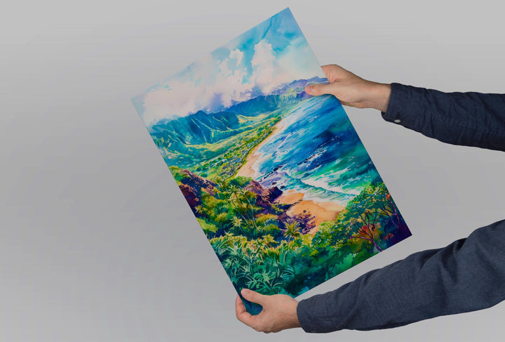 Maui watercolor poster Wall Art Maui Wall Hanging Home Décor Maui Gift Art Lovers Hawaii Art Lover Gift Hawaii wall art