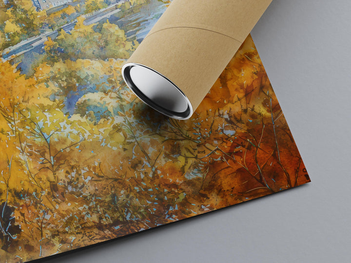 Stirling Watercolor Poster Wall Art Stirling Wall Hanging Home Décor Stirling Gift Art Lovers United Kingdom Wall Art