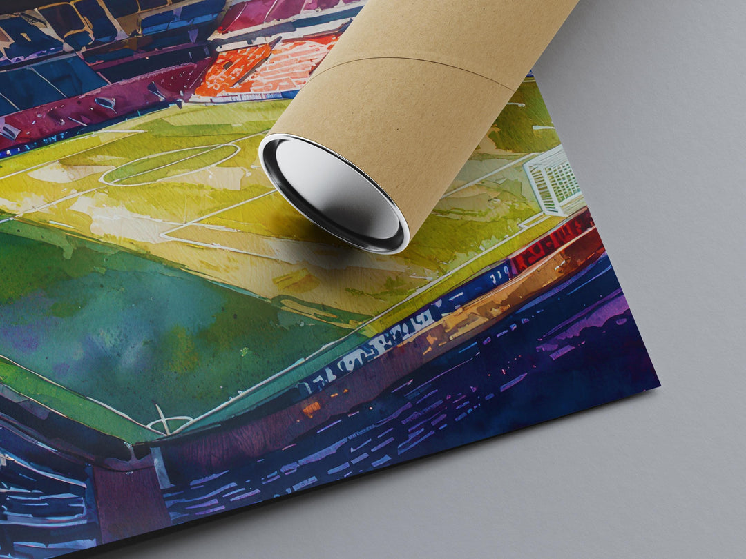 Selhurst Park Stadium Watercolor Poster Wall Art Selhurst Park Stadium Wall Hanging Home Décor Selhurst Park Stadium Gift Art Lovers