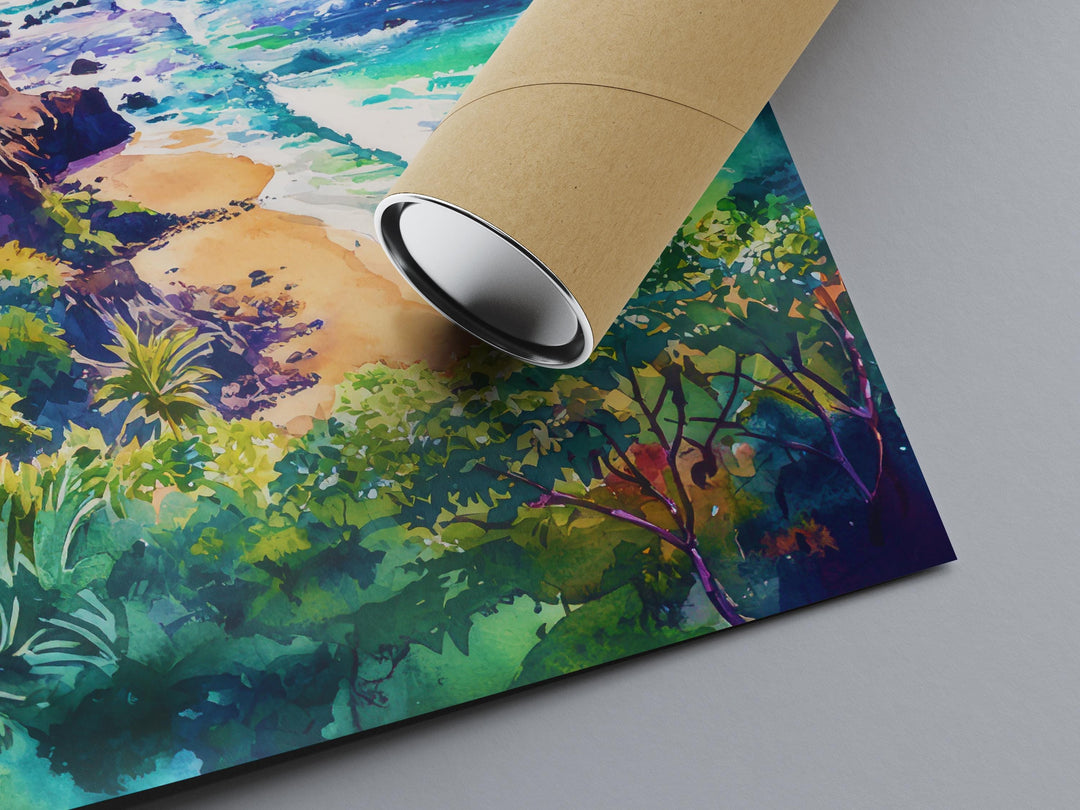 Maui watercolor poster Wall Art Maui Wall Hanging Home Décor Maui Gift Art Lovers Hawaii Art Lover Gift Hawaii wall art