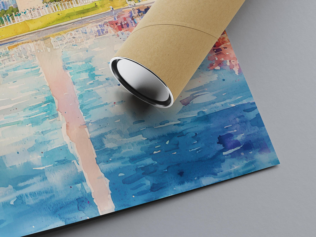 Washington DC watercolor poster Wall Art Washington Wall Hanging Home Décor Washington Gift Art Lovers USA Art Lover Gift USA wall art