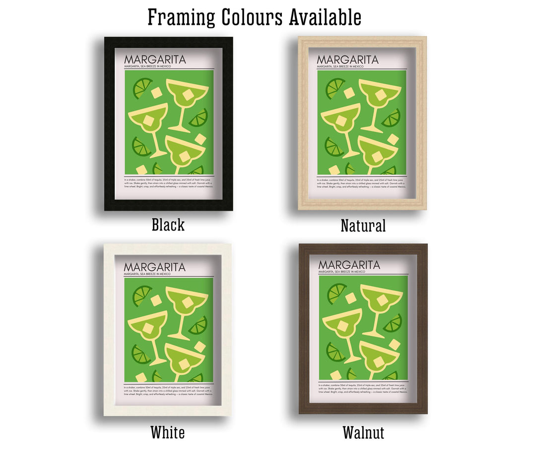 Margarita Art Deco Cocktail Print Elegant Drink Poster Bar Wall Art Cocktail Lover Gift Tequila Decor Classic Beverage Artwork