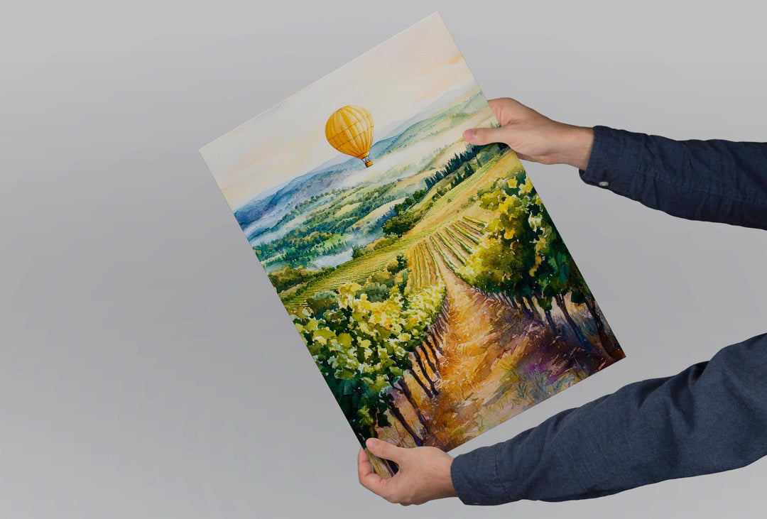 Yarra Valley Watercolor Poster Wall Art Yarra Valley Wall Hanging Home Décor Yarra Valley Gift Art Lovers Australia Art Lover Gift