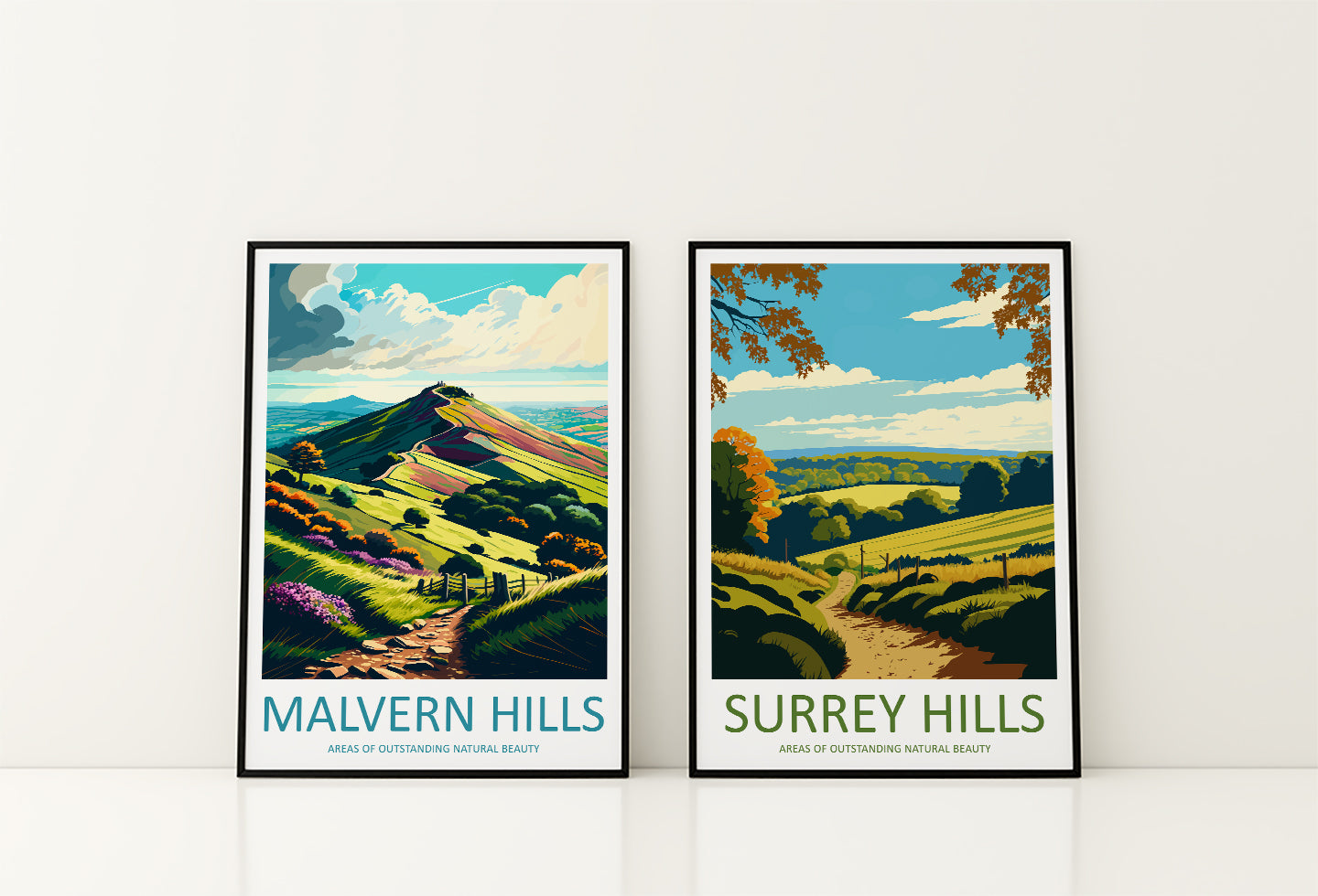 AONB Travel Posters