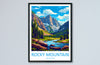 Rocky Mountain US National Park Travel Print