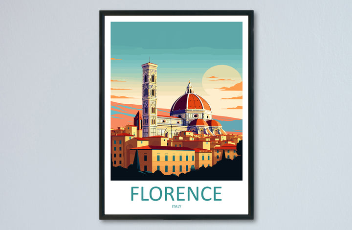 Florence Italy Travel Poster