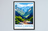 Kings Canyon US National Park Travel Print