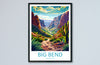 Big Bend US National Park Travel Print