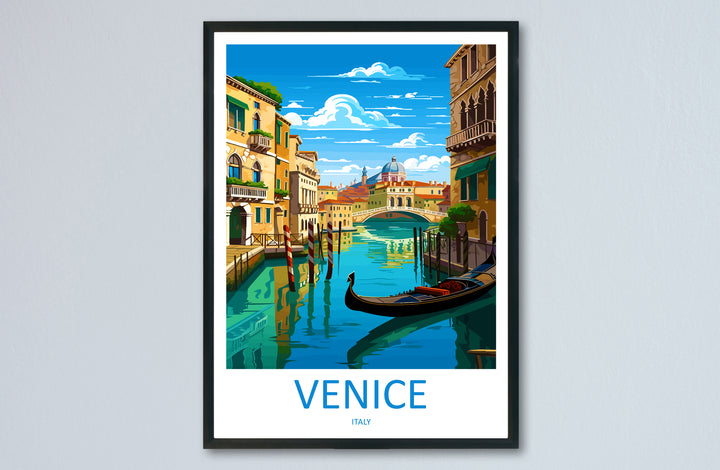 Venice Italy Travel Poster