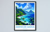 American Samoa US National Park Travel Print