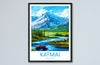 Katmai US National Park Travel Print