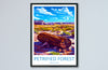 Petrified Forest US National Park Travel Print