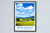 Wye Valley Travel Print