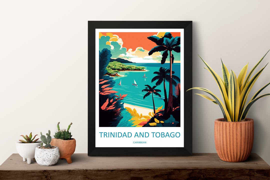 Trinidad And Travel Caribbean Poster
