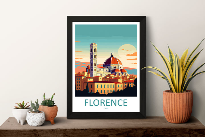 Florence Italy Travel Poster