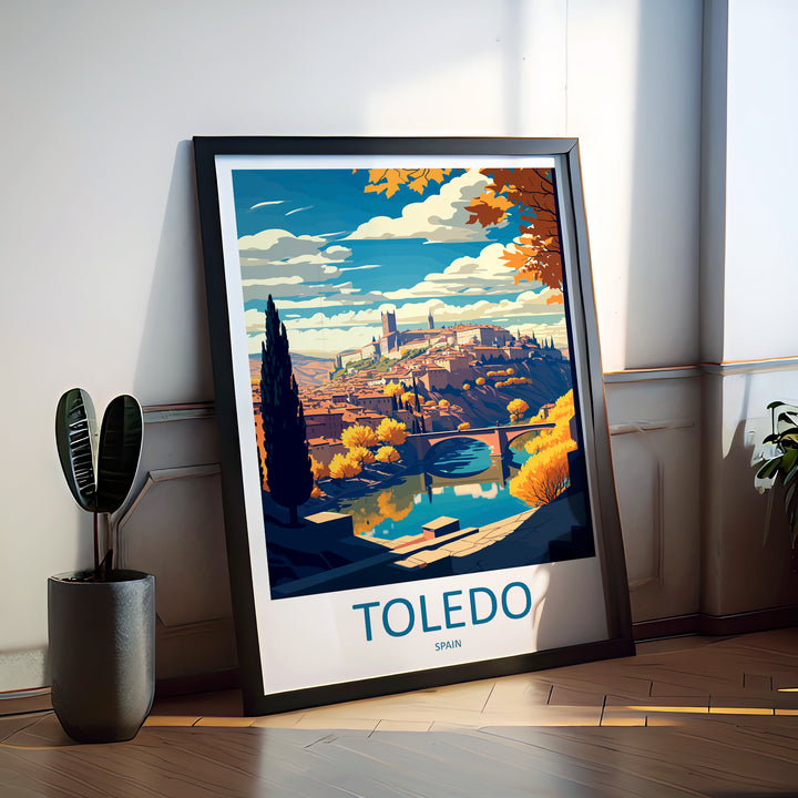 Toledo Spain Travel Poster
