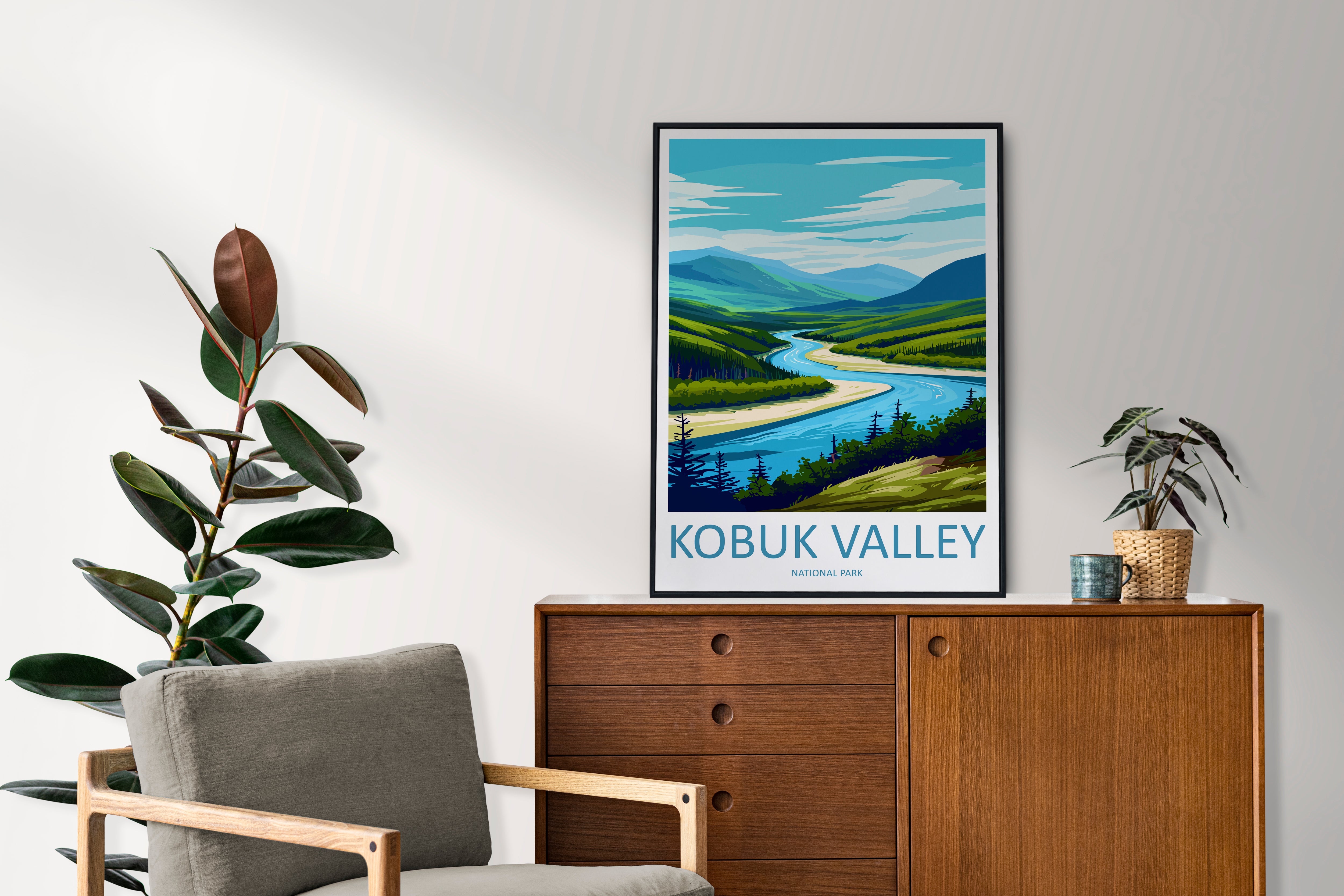 Kobuk Valley US National Park Travel Print