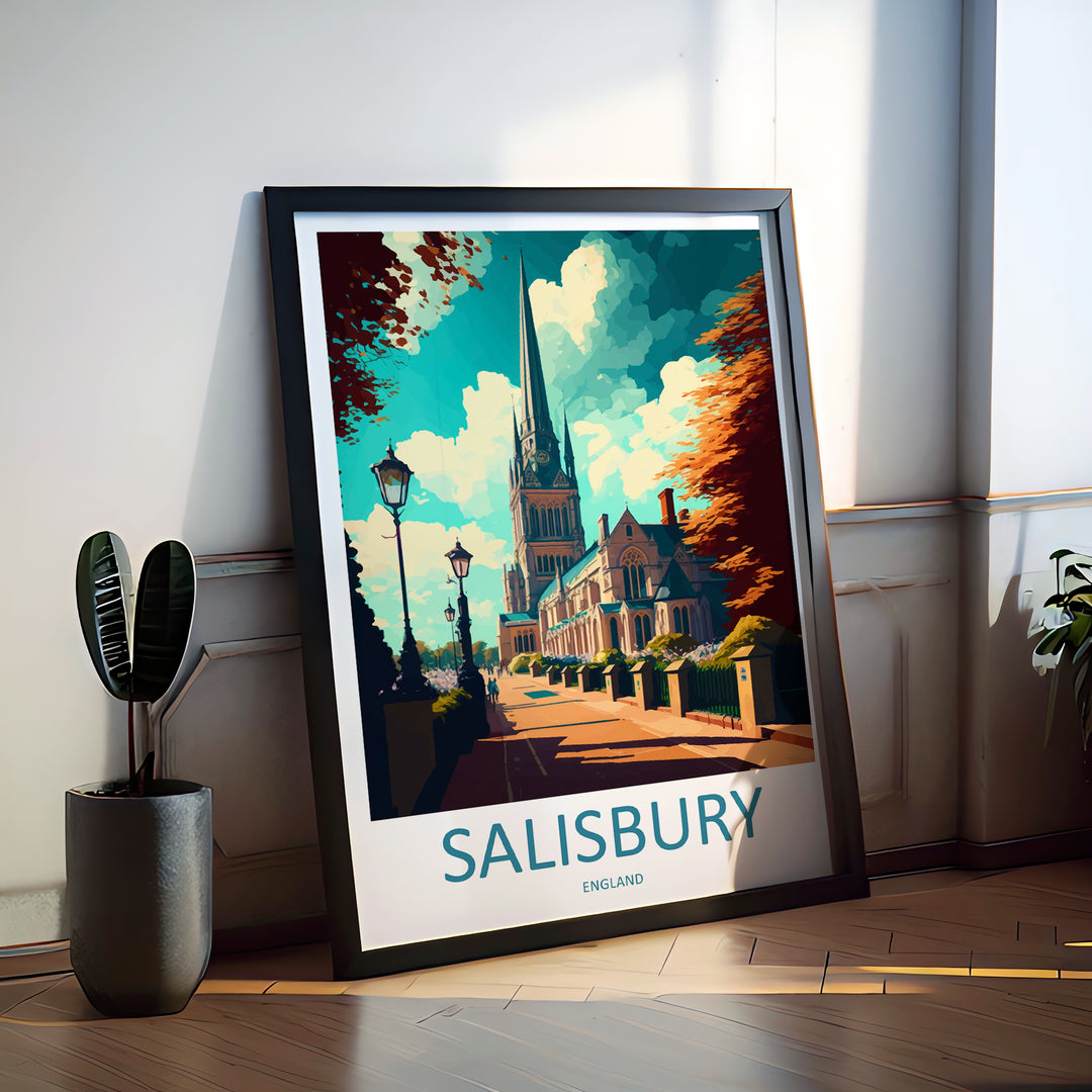 Belfast Ireland Travel Poster