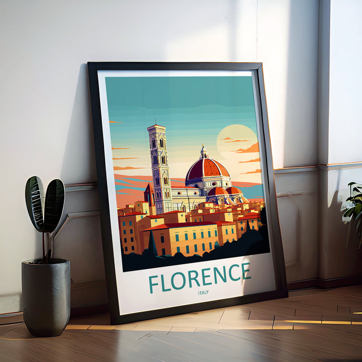 Florence Italy Travel Poster