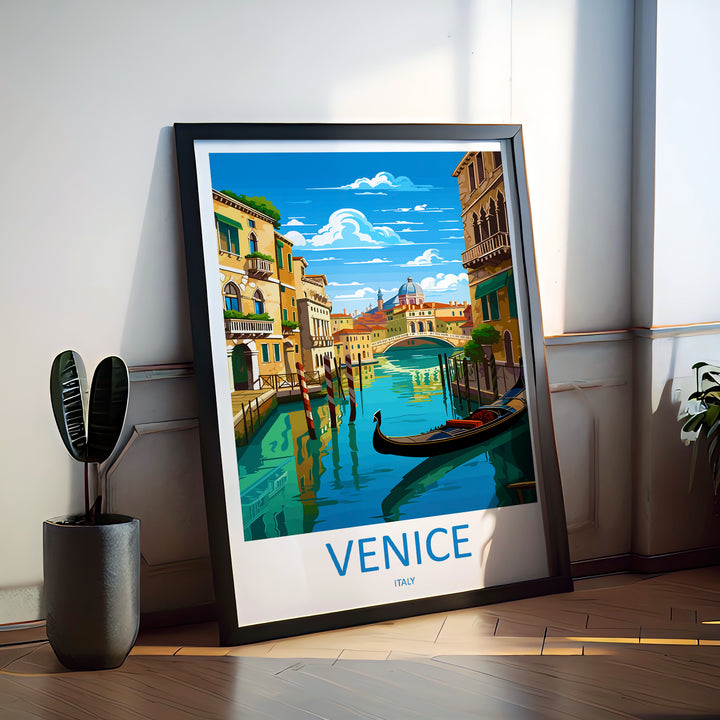 Venice Italy Travel Poster