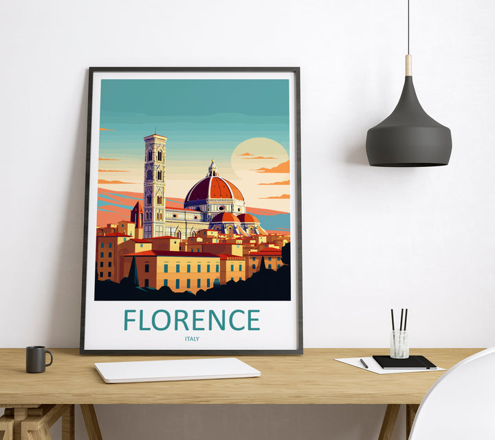 Florence Italy Travel Poster