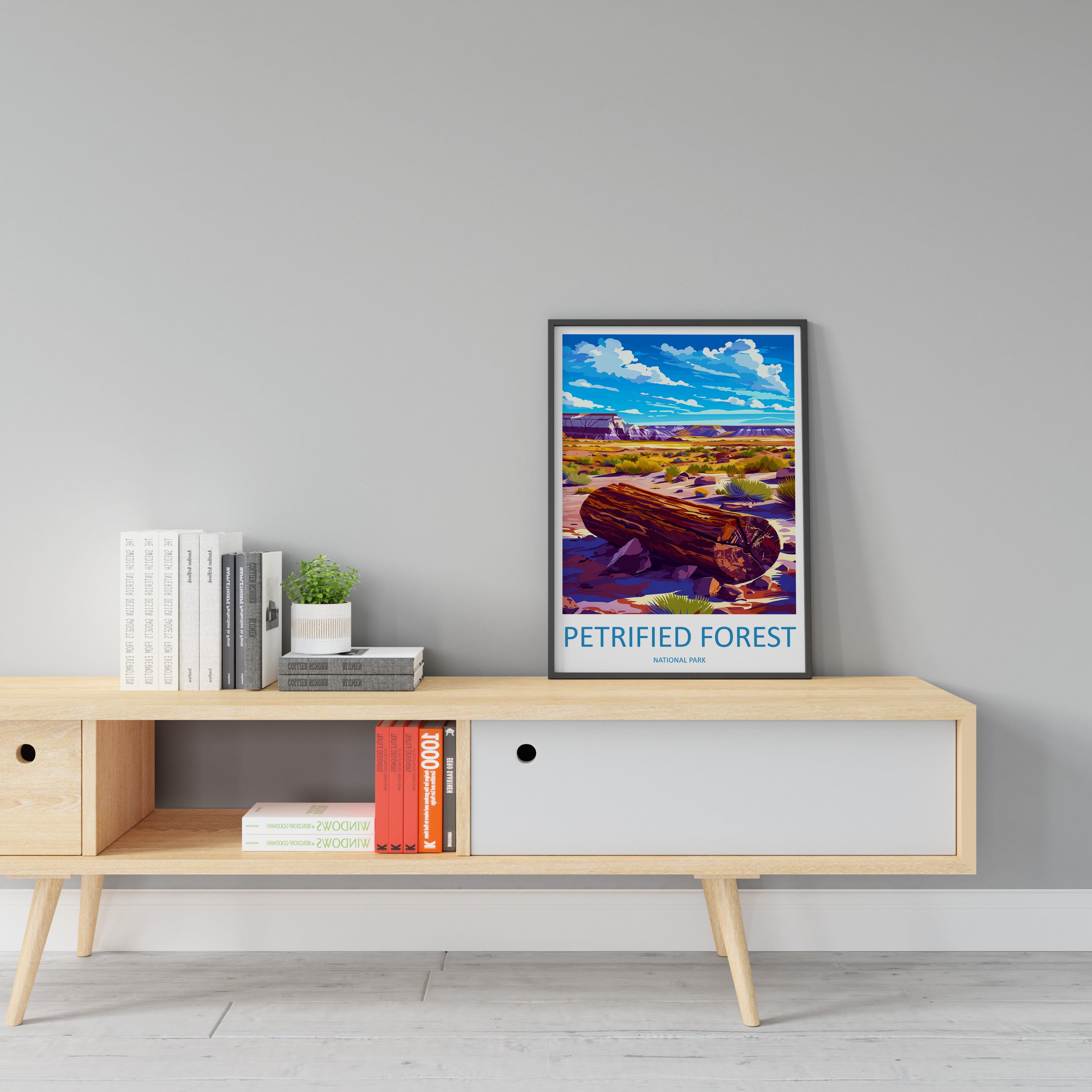 Petrified Forest US National Park Travel Print