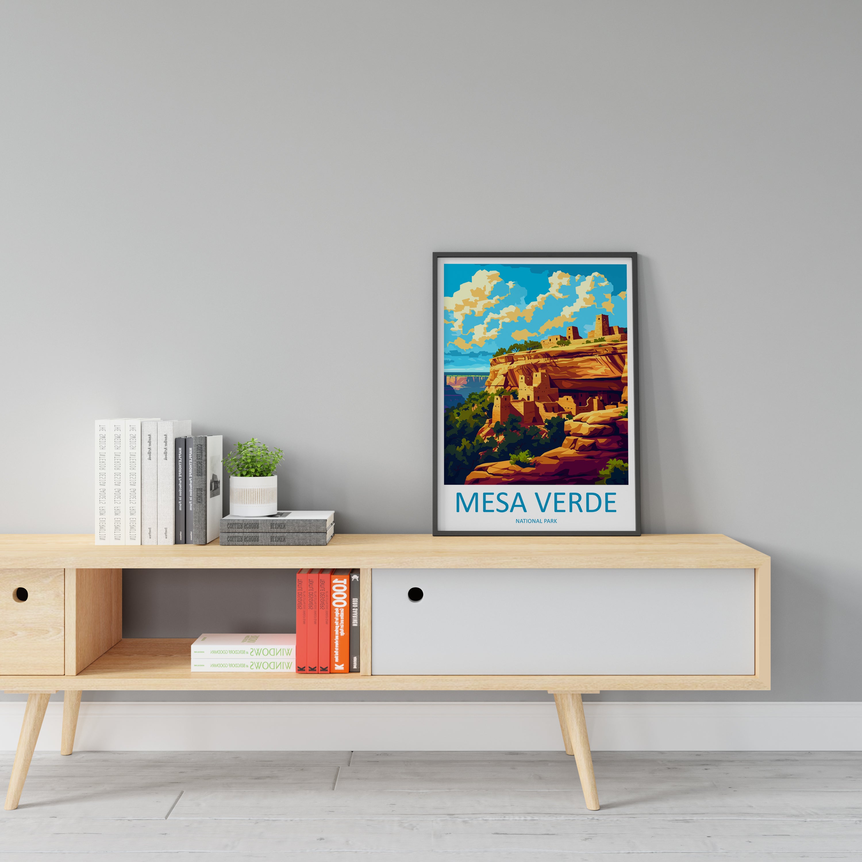 Mesa Verde US National Park Travel Print