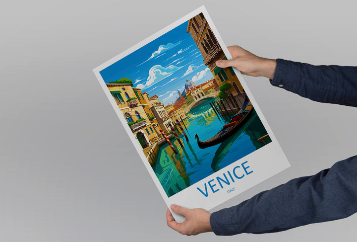 Venice Italy Travel Poster
