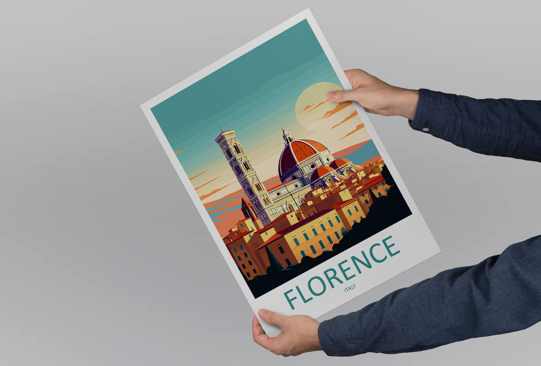 Florence Italy Travel Poster