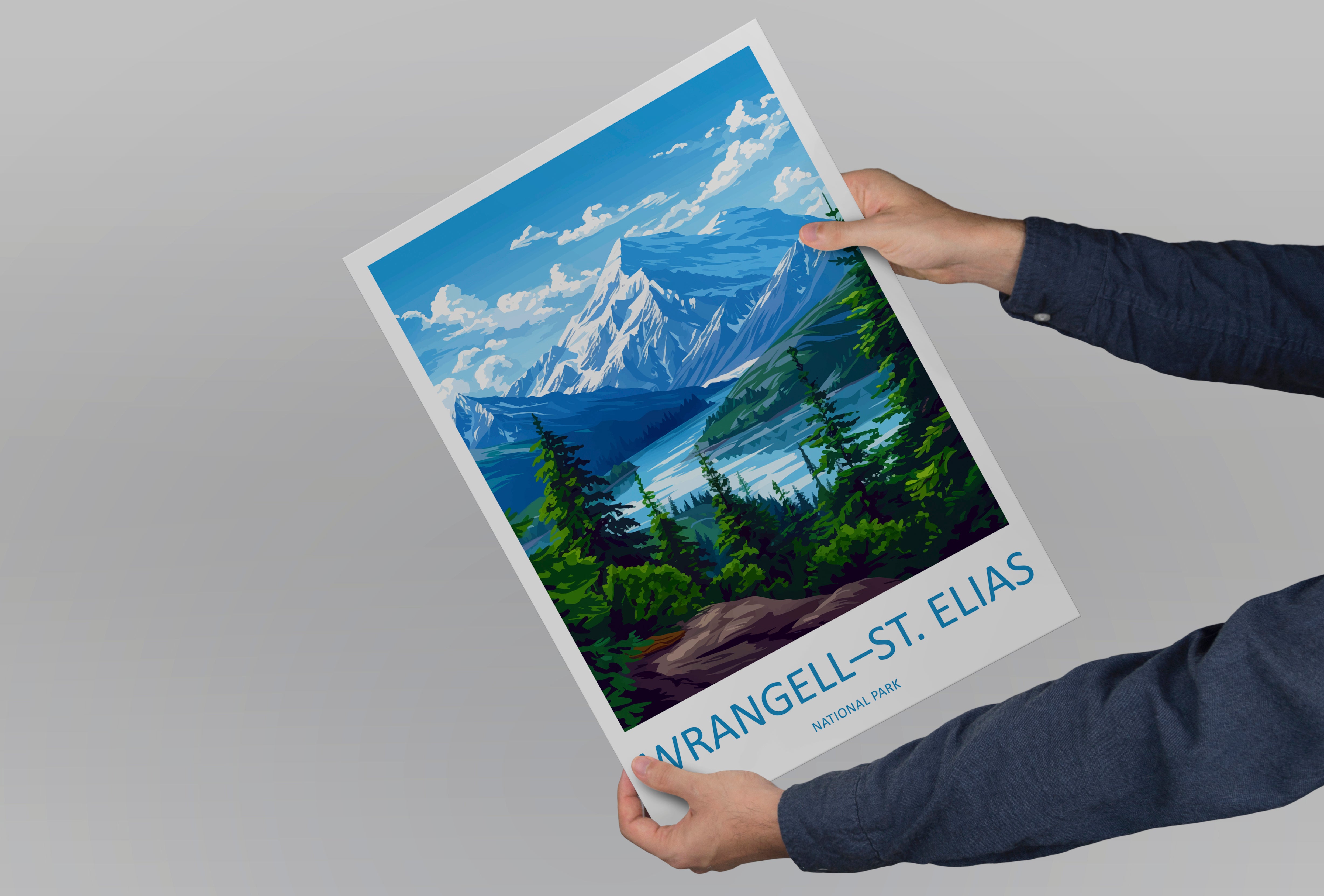 Wrangell–St. Elias US National Park Travel Print