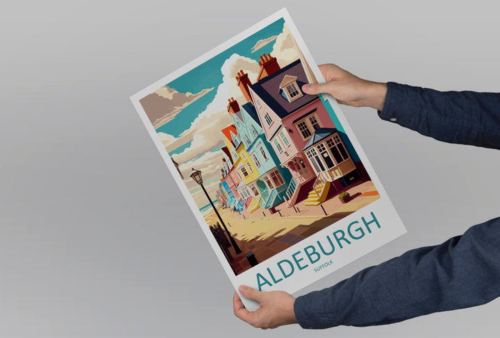 Aldeburgh England Travel Poster