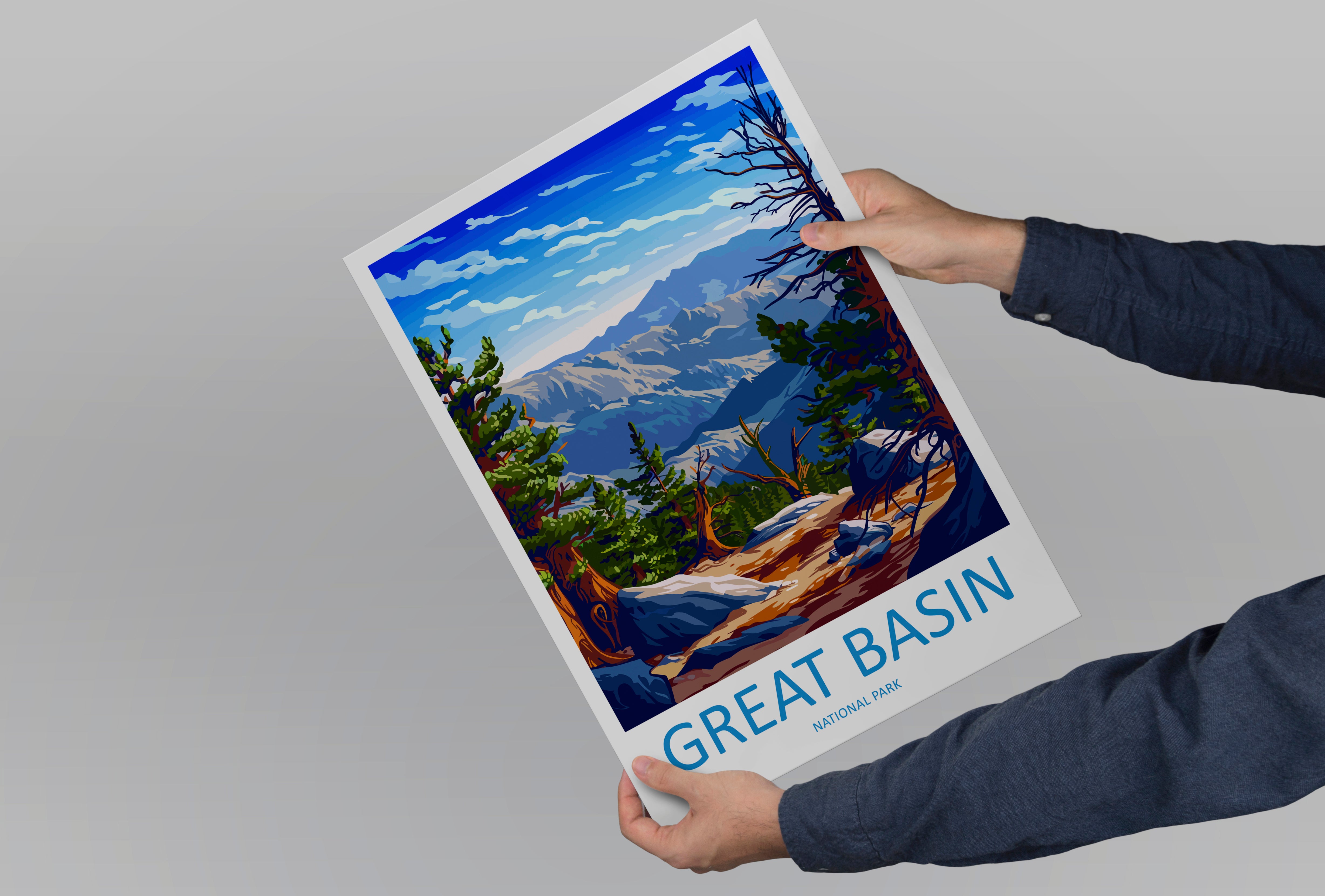 Great Basin US National Park Travel Print