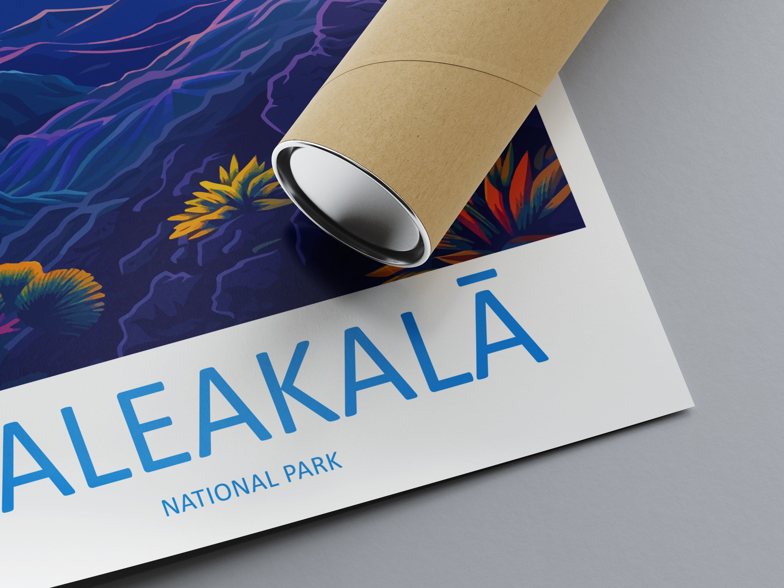 Haleakalā US National Park Travel Print