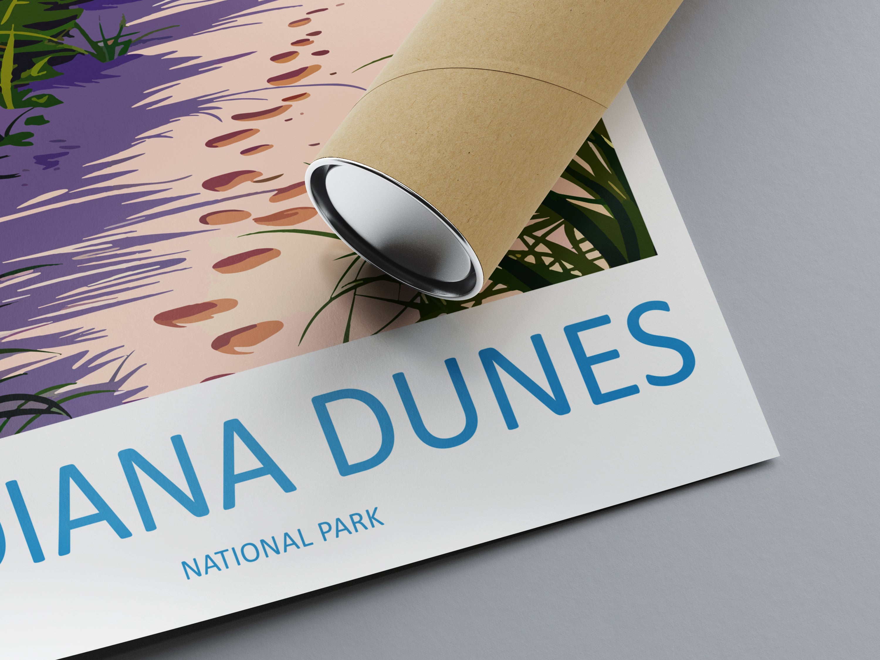 Indiana Dunes US National Park Travel Print