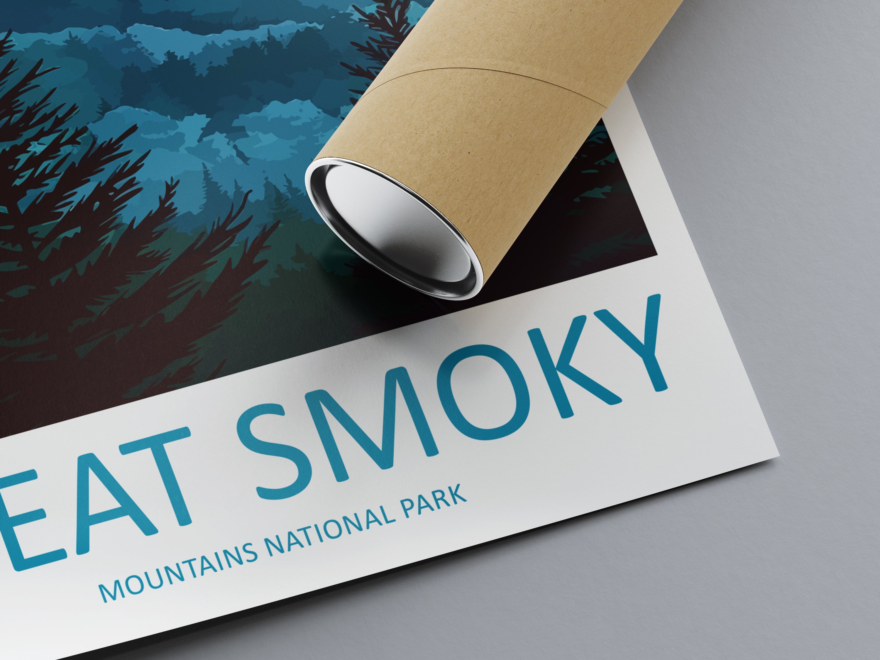 Great Smoky Mountains US National Park Travel Print