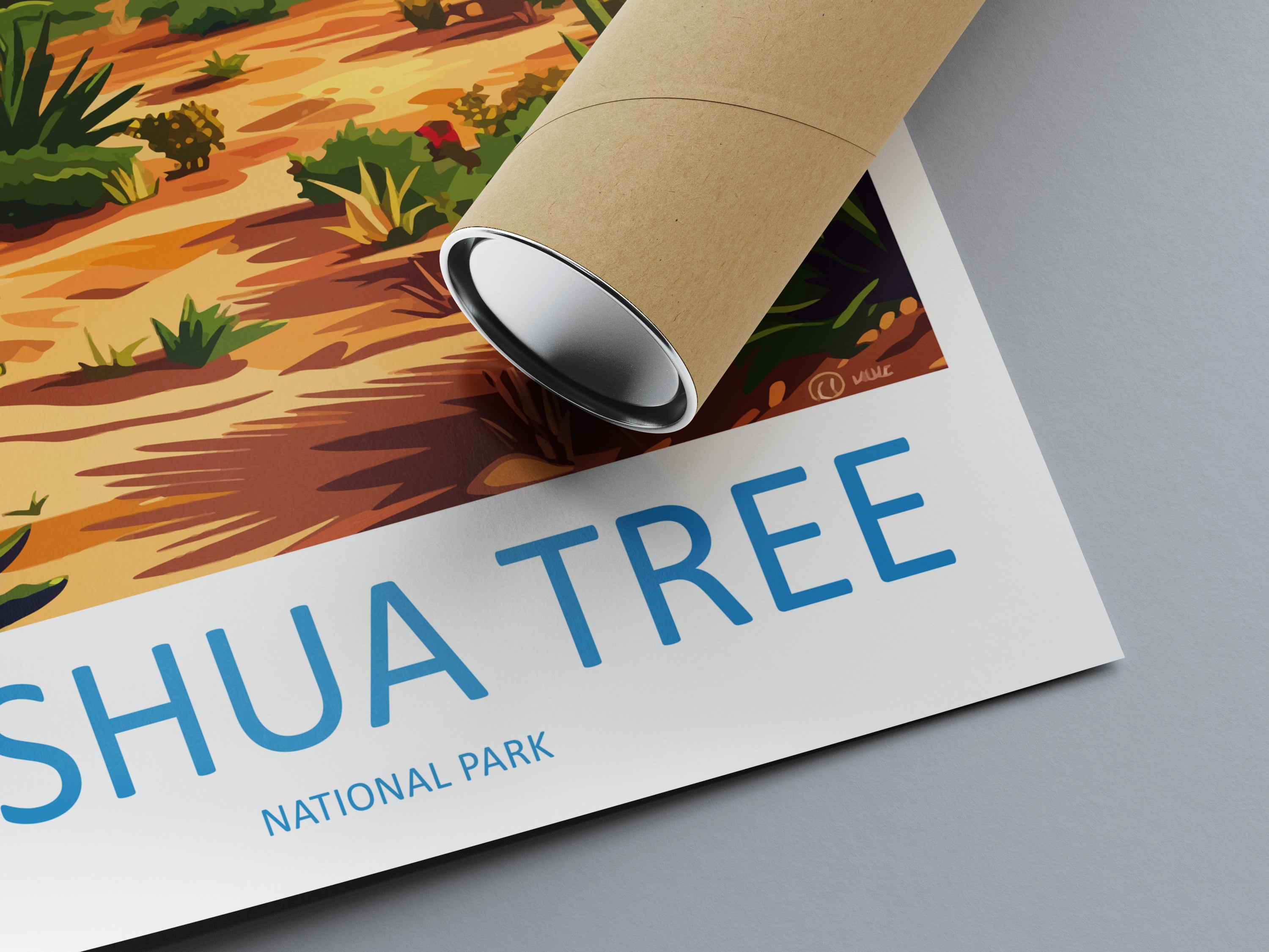 Joshua Tree US National Park Travel Print