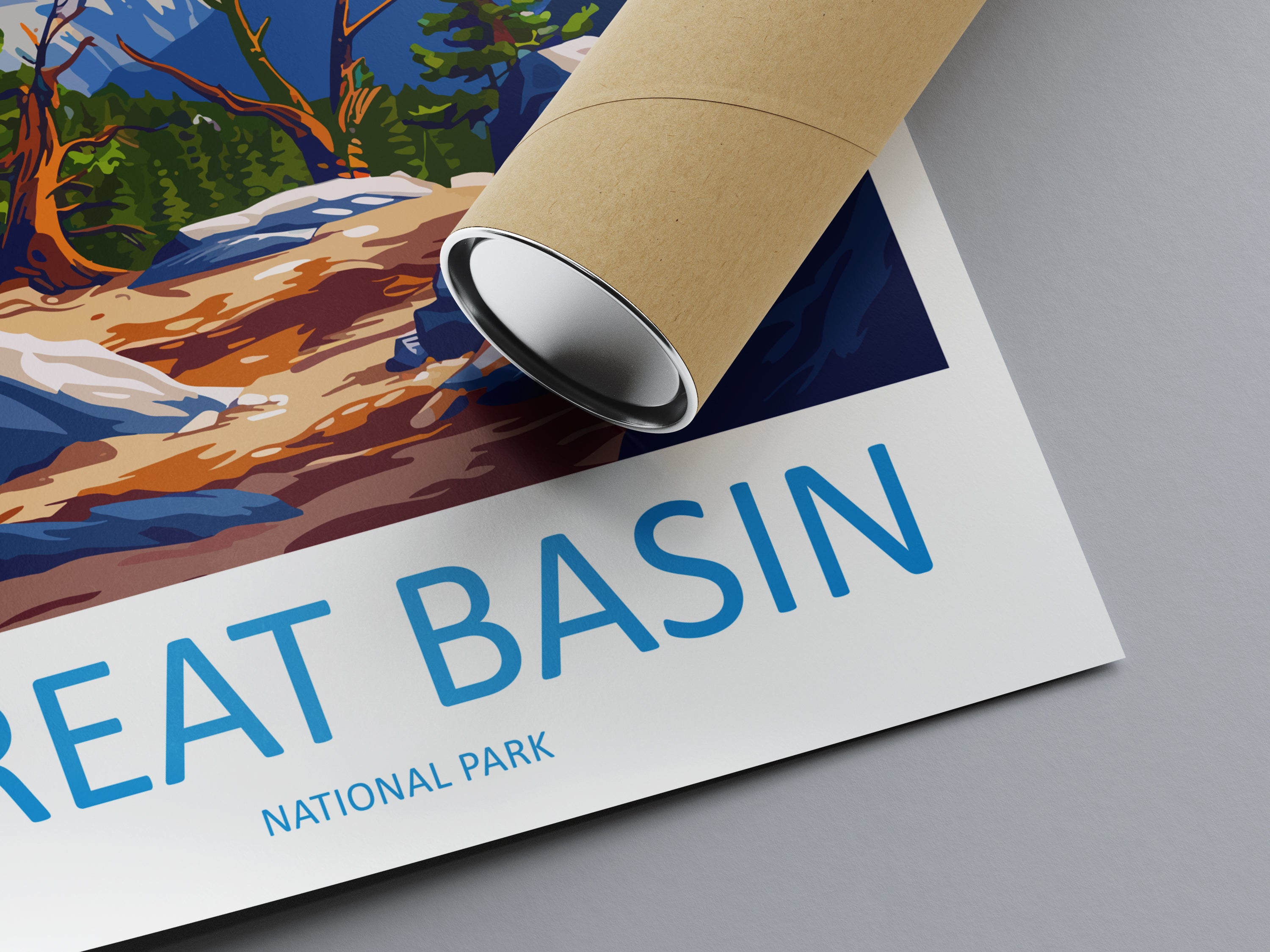 Great Basin US National Park Travel Print