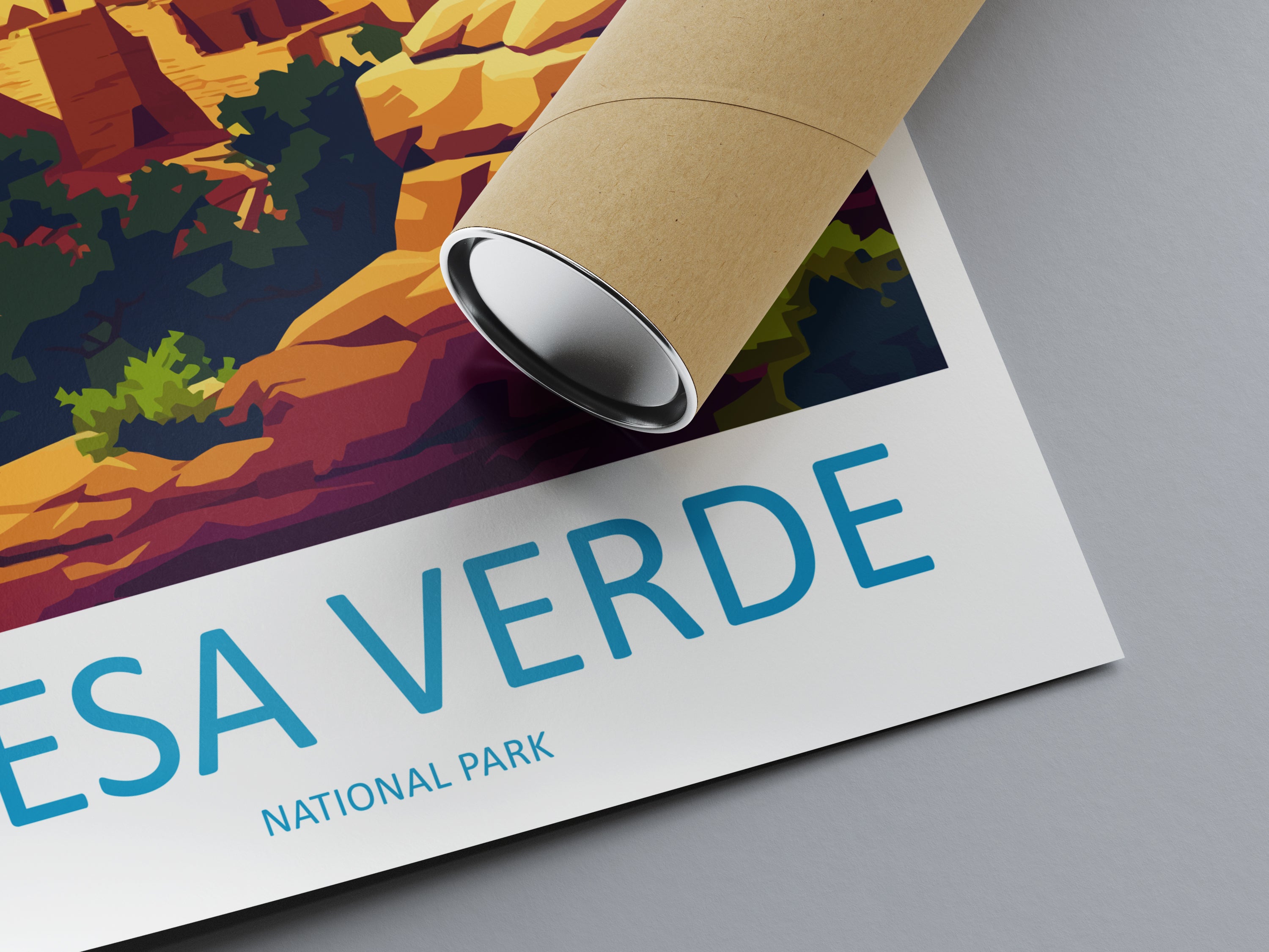 Mesa Verde US National Park Travel Print