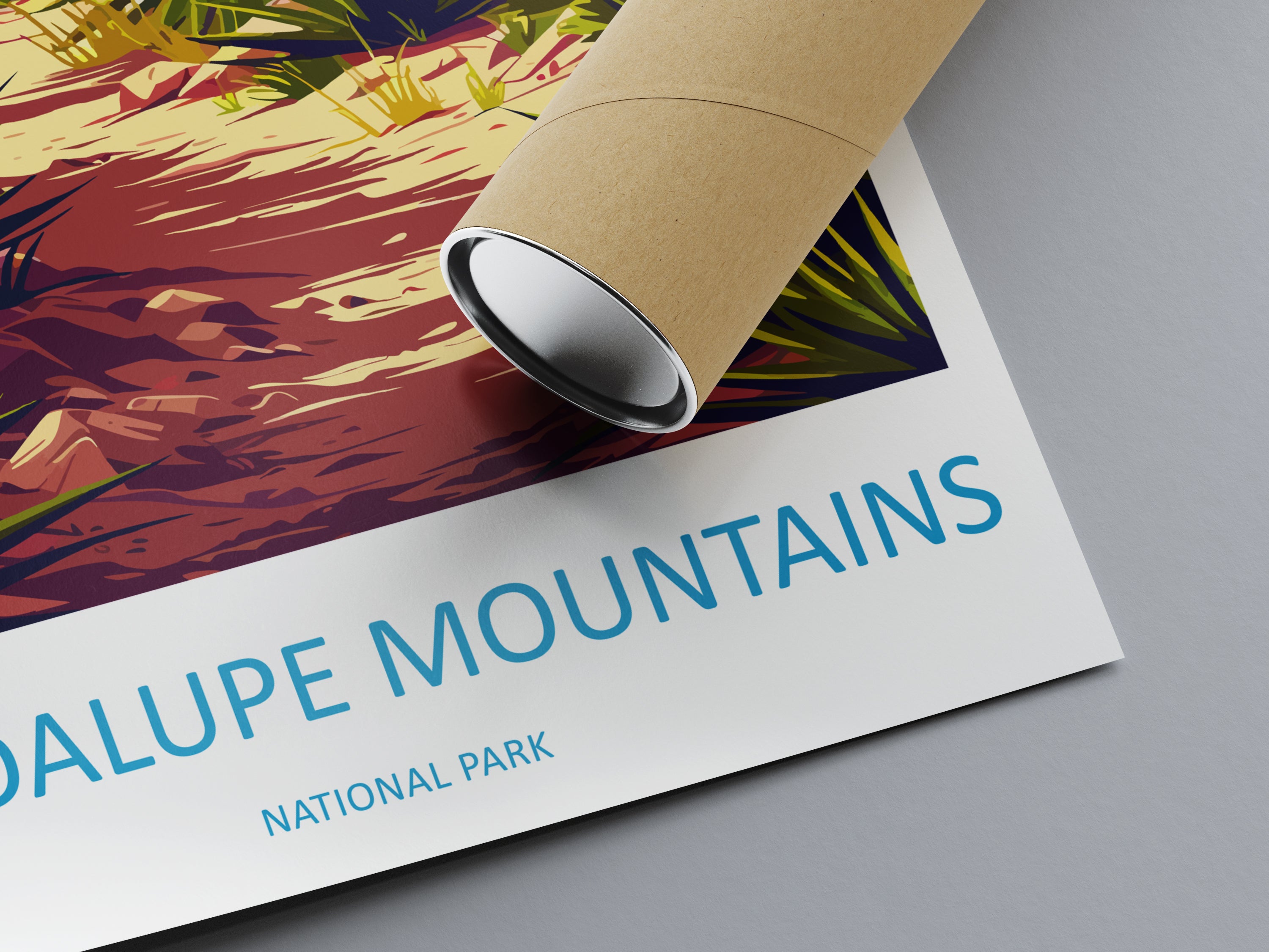 Guadalupe Mountains US National Park Travel Print